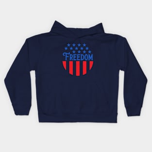 Freedom flag Kids Hoodie